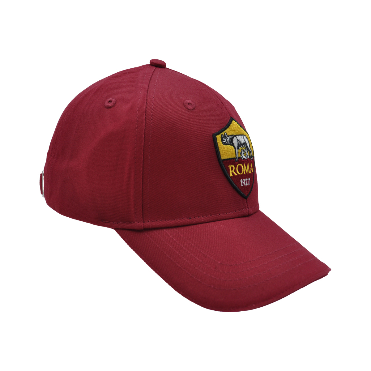 CAPPELLO BASEBALL ROSSO Ricamo 3D Crest 100%CO ROMA