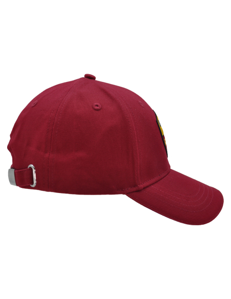 CAPPELLO BASEBALL ROSSO Ricamo 3D Crest 100%CO ROMA