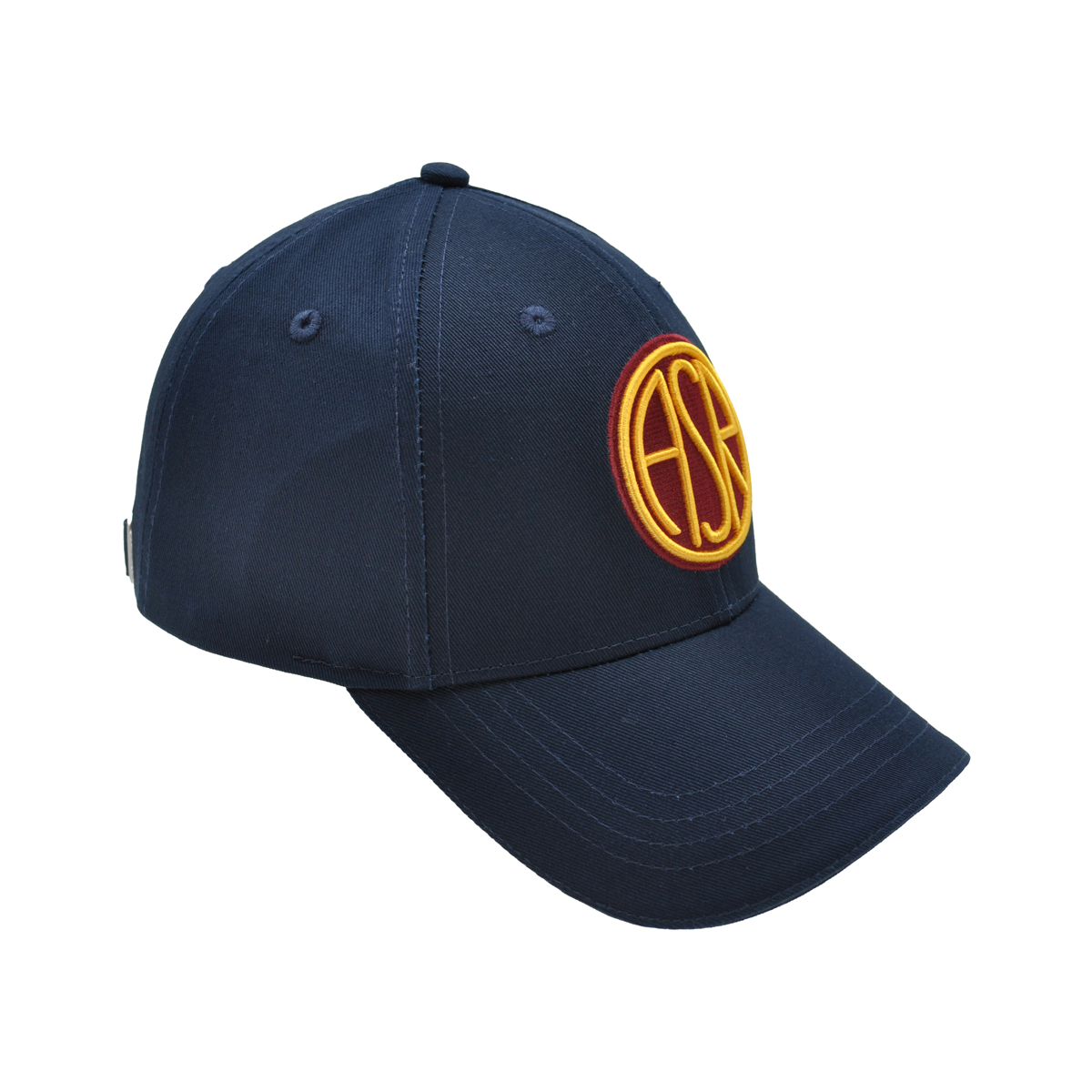 CAPPELLO BASEBALL NAVY con Ricamo ASR 3D colore 100%CO ROMA