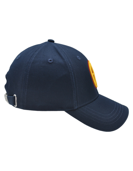 CAPPELLO BASEBALL NAVY con Ricamo ASR 3D colore 100%CO ROMA