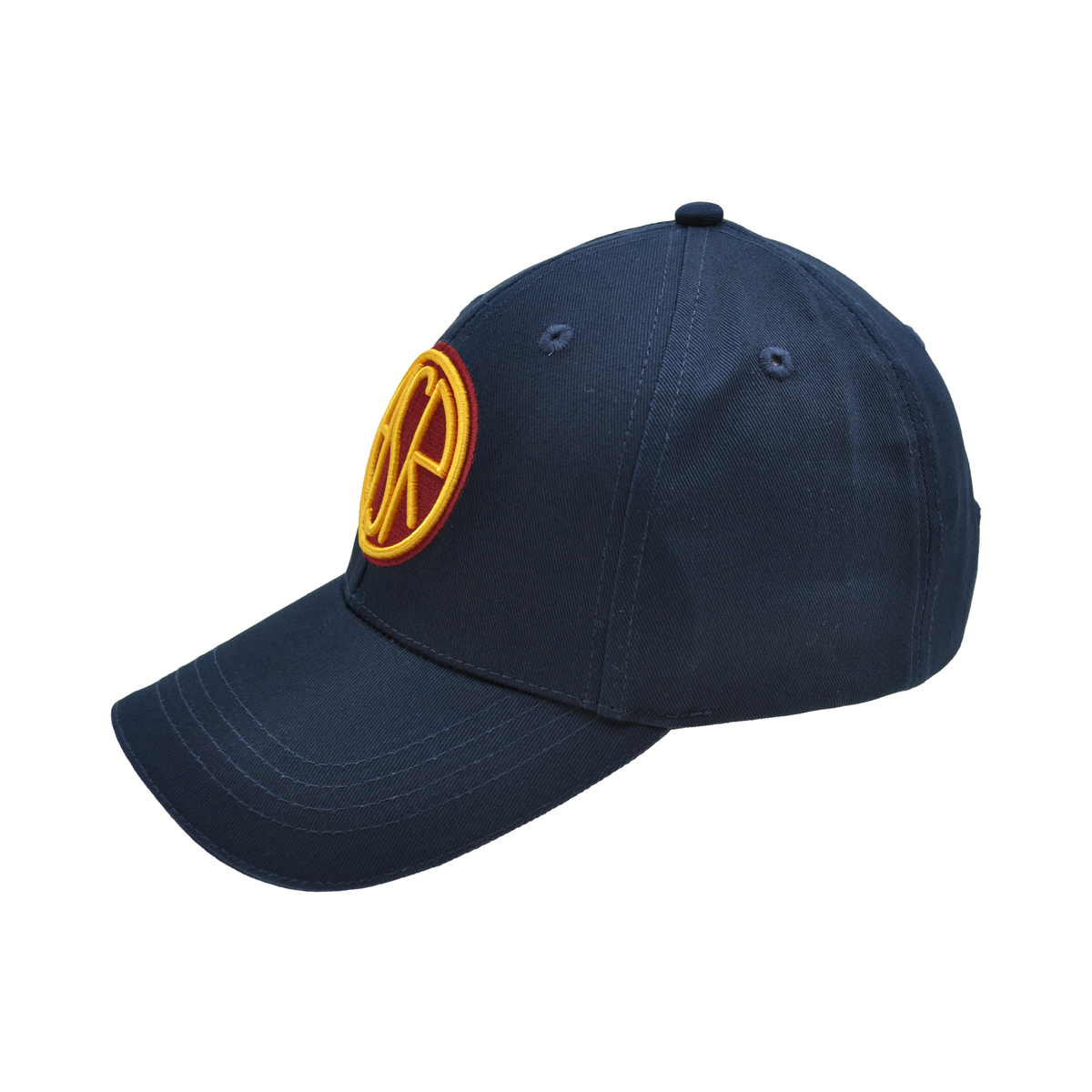 CAPPELLO BASEBALL NAVY con Ricamo ASR 3D colore 100%CO ROMA