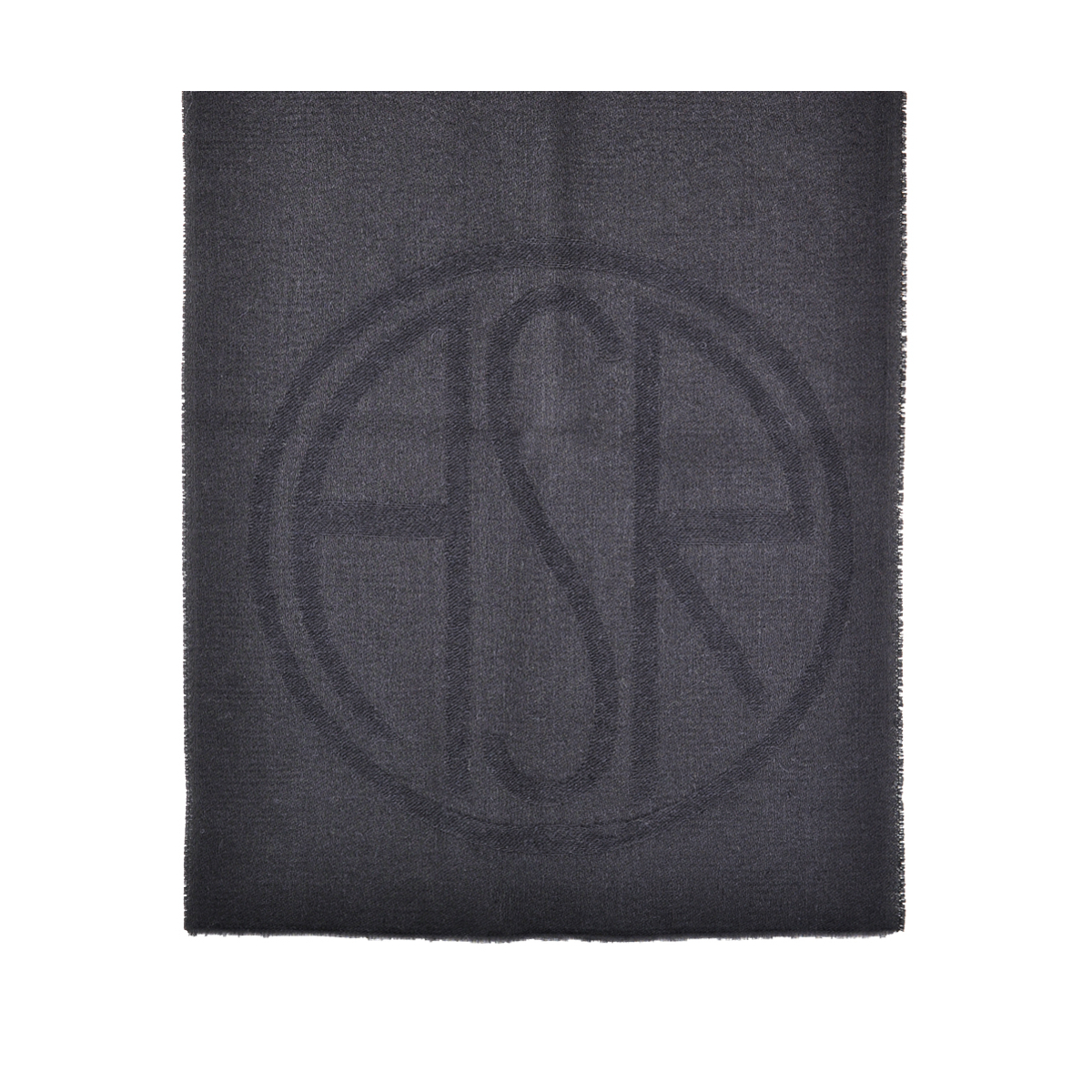 SCIARPA LOGATA IN BOX 50%PC 38%MD 8%WO 4%WP MADE IN ITALY ROMA