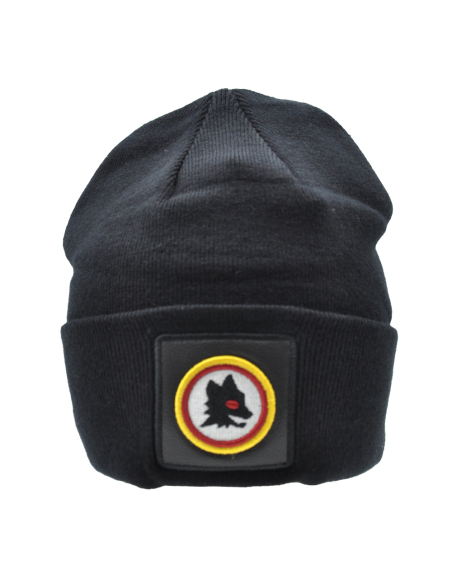 CAPPELLO SKIPPER MAGLIA LISCIA PATCH PELLE RICAMATO 52%VI 30%PL 18%PA size M ROMA