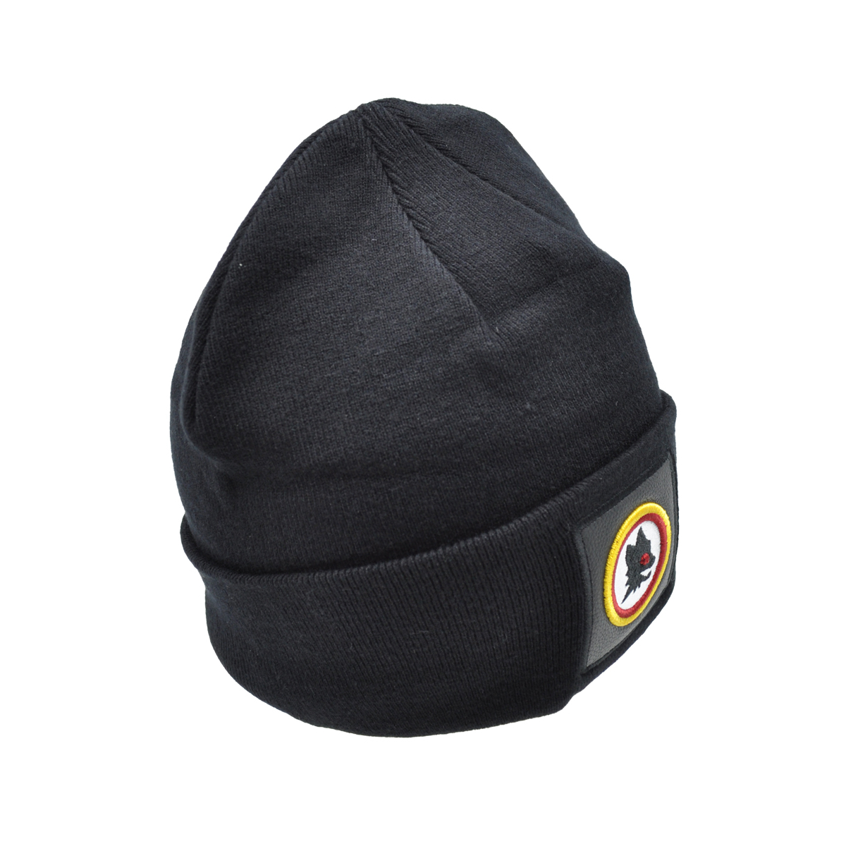 CAPPELLO SKIPPER MAGLIA LISCIA PATCH PELLE RICAMATO 52%VI 30%PL 18%PA size M ROMA
