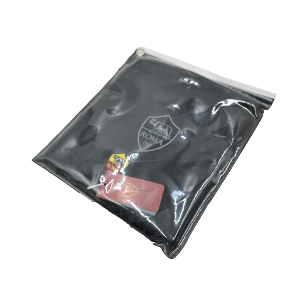 SCALDACOLLO MAGLIA LISCIA PATCH PELLE RICAMATO INT. PILE 50%PC 50%PL ROMA