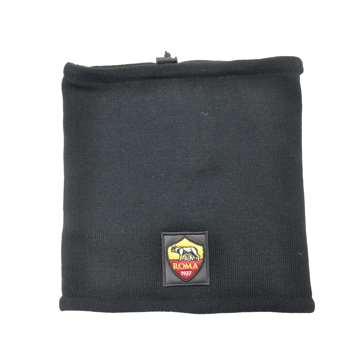 SCALDACOLLO MAGLIA LISCIA PATCH PELLE RICAMATO INT. PILE 50%PC 50%PL ROMA