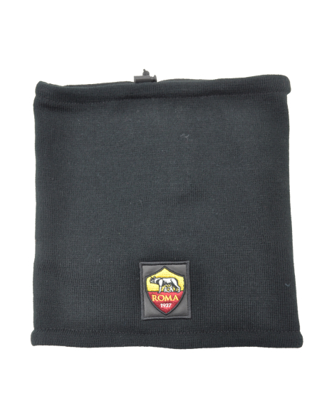 SCALDACOLLO MAGLIA LISCIA PATCH PELLE RICAMATO INT. PILE 50%PC 50%PL ROMA