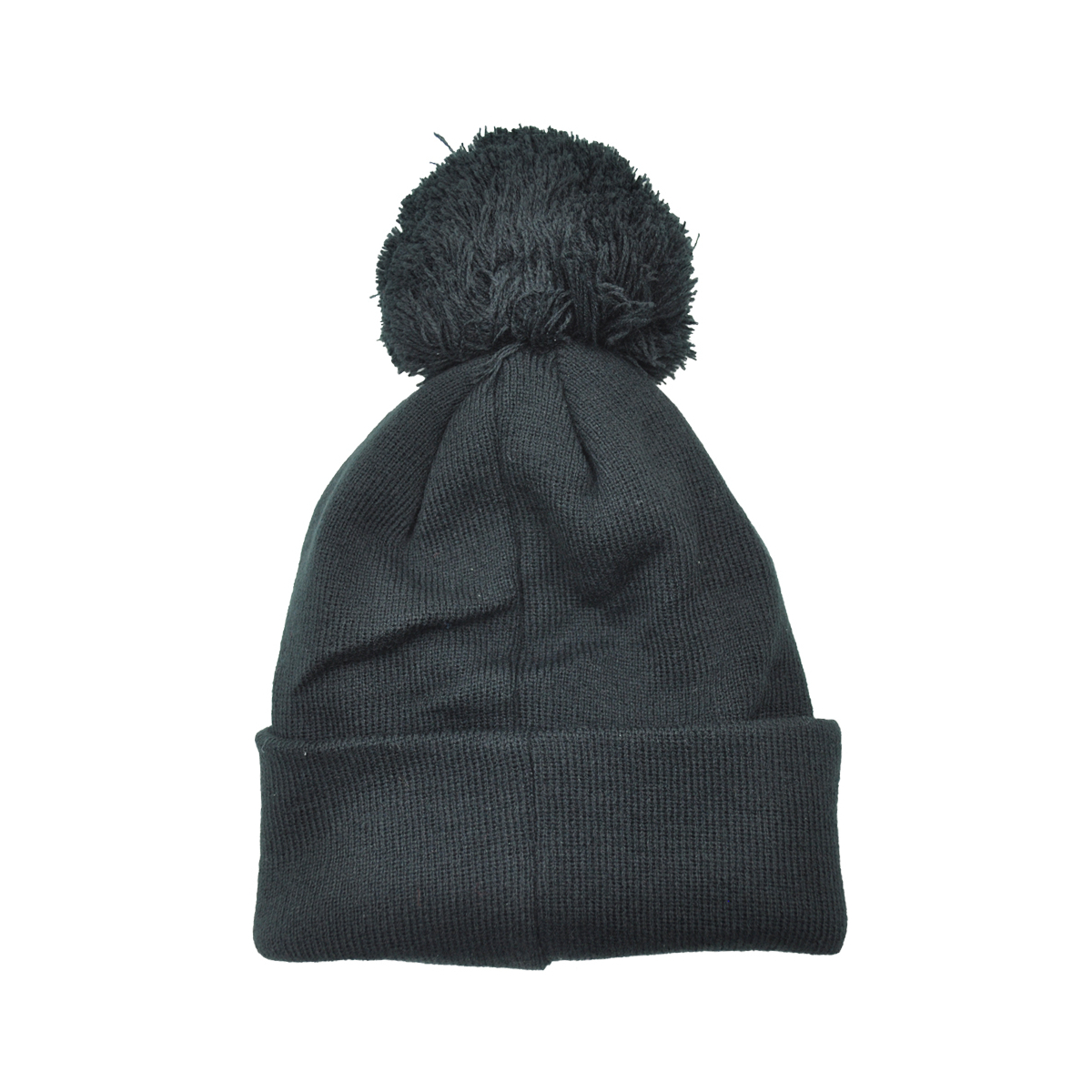 CAPPELLO PONPON MAGLIA LISCIA PATCH PELLE RICAMATO INT. PILE 50%PC 50%PL ROMA