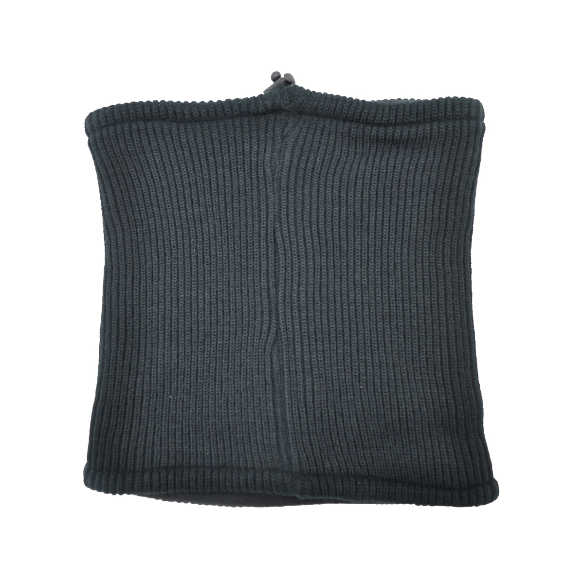 SCALDACOLLO MAGLIA 1X1 PATCH PELLE RICAMATO INT.PILE 50%PC 50%PL ROMA