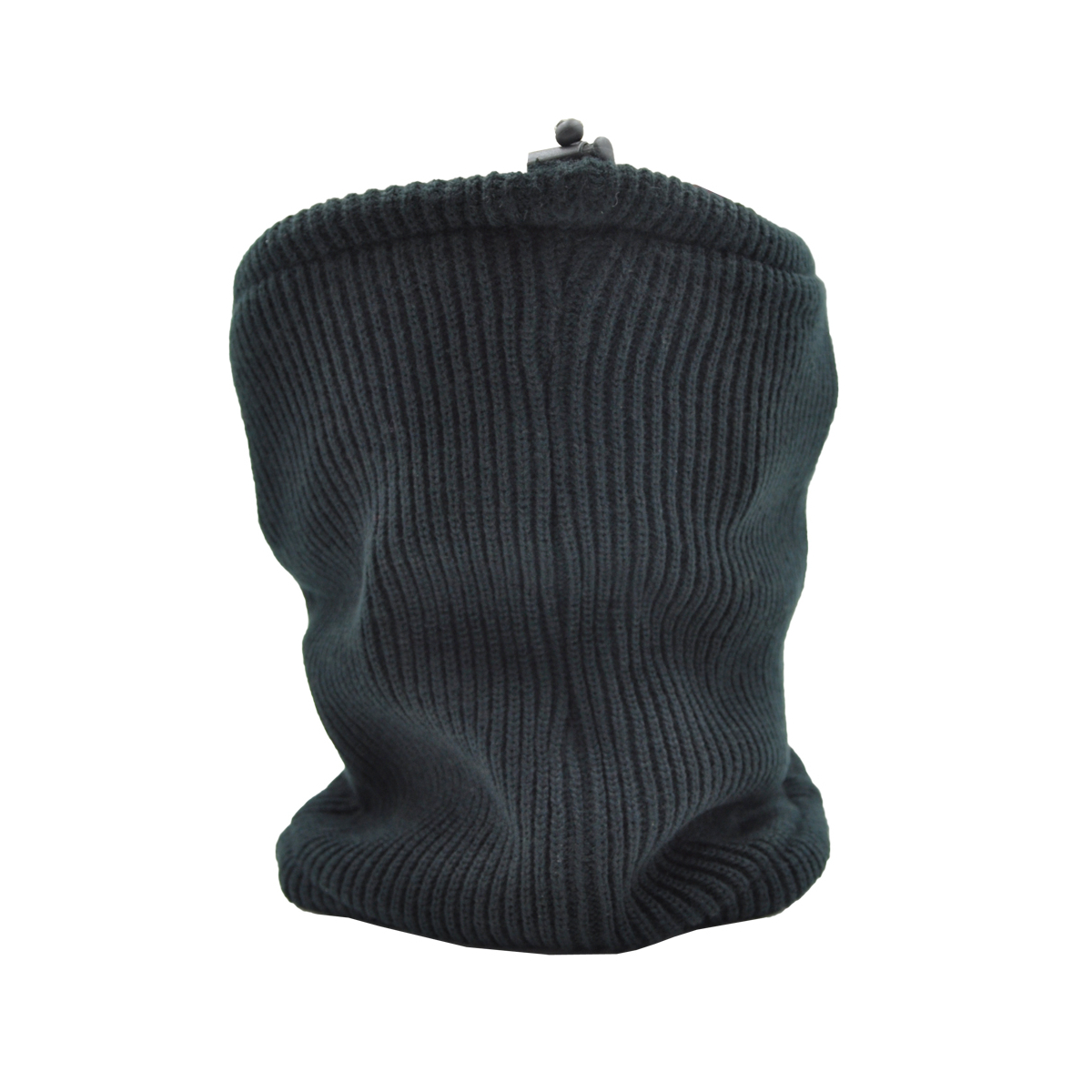 SCALDACOLLO MAGLIA 1X1 PATCH PELLE RICAMATO INT.PILE 50%PC 50%PL ROMA