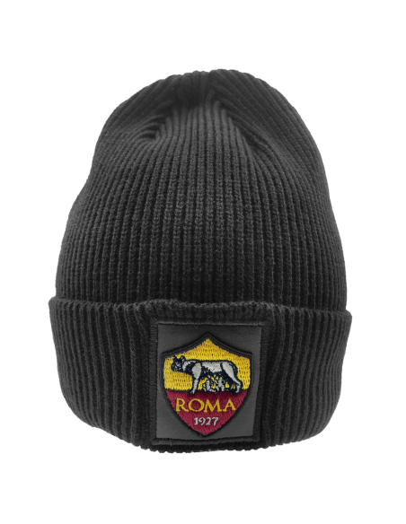 CAPPELLO SKIPPER MAGLIA 1X1 PATCH PELLE RICAMO INT.PILE 50%PC 50%PL ROMA
