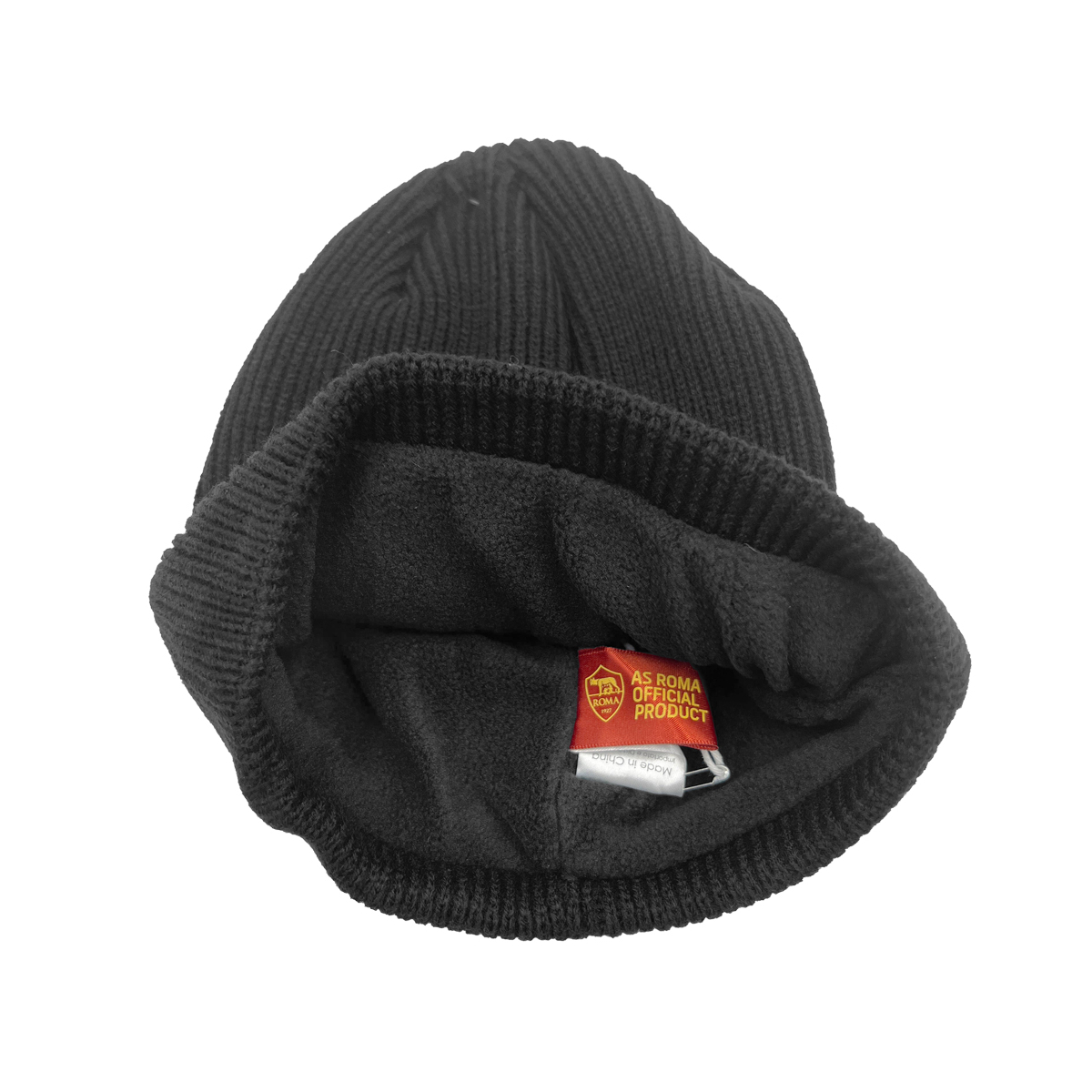 CAPPELLO SKIPPER MAGLIA 1X1 PATCH PELLE RICAMO INT.PILE 50%PC 50%PL ROMA