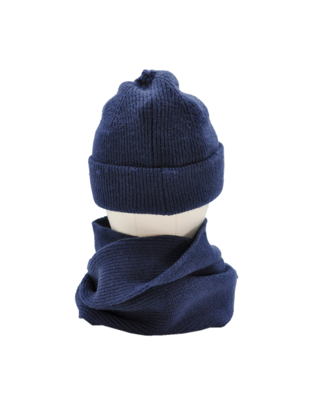 SET SCIARPA E CAPPELLO CON RICAMO IN BOX 47%PC 31%PL 22%NY BOLOGNA