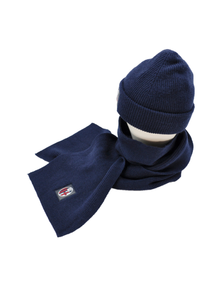 SET SCIARPA E CAPPELLO CON RICAMO IN BOX 47%PC 31%PL 22%NY BOLOGNA