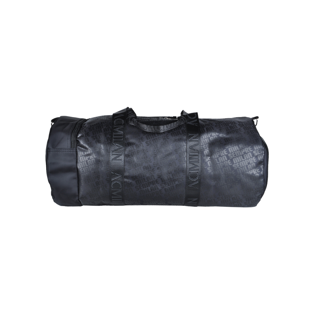 Borsone Stampato Nero Ric Rosso 100% Pl Milan - Imma Italy