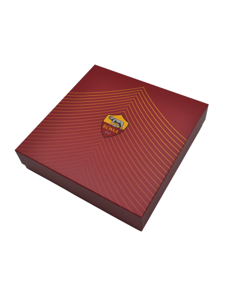SET CAPPELLO PONPON E SCIARPA RIGHE PATCH PELLE RICAMO 100%PC ROMA