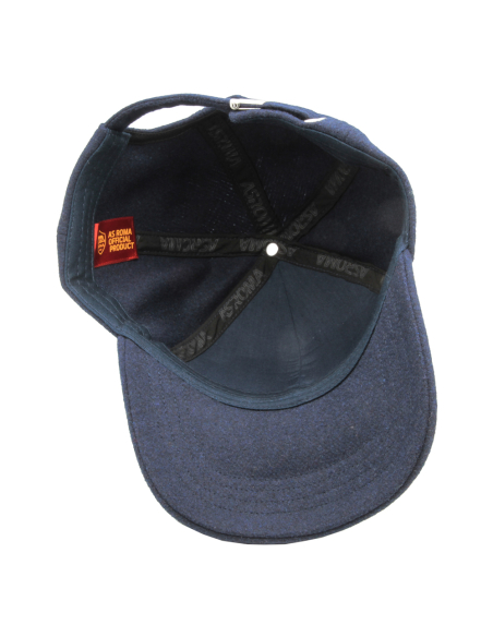 CAPPELLO BASEBALL FELTRO RICAMO LUPETTO 100%PL ROMA