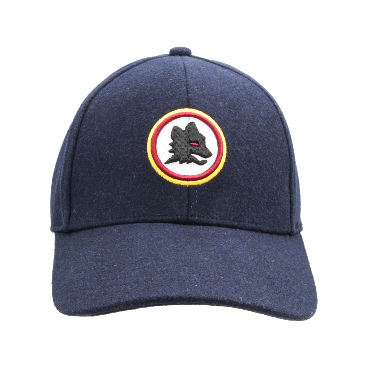 CAPPELLO BASEBALL FELTRO RICAMO LUPETTO 100%PL ROMA