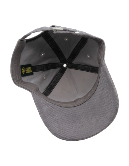 CAPPELLO BASEBALL VELLUTO RICAMO 100%CO ROMA