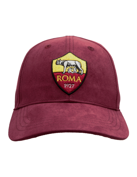 CAPPELLO BASEBALL ALCANTARA RICAMO 100%PL ROMA