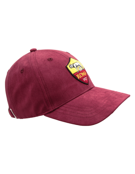 CAPPELLO BASEBALL ALCANTARA RICAMO 100%PL ROMA
