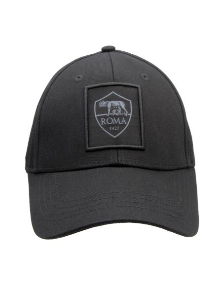 CAPPELLO BASEBALL PATCH PELLE RICAMO 100%CO ROMA