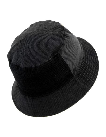 CAPPELLO PESCATORE VELLUTO DOUBLE FACE NILON RICAMO 50%CO 50%PL ROMA
