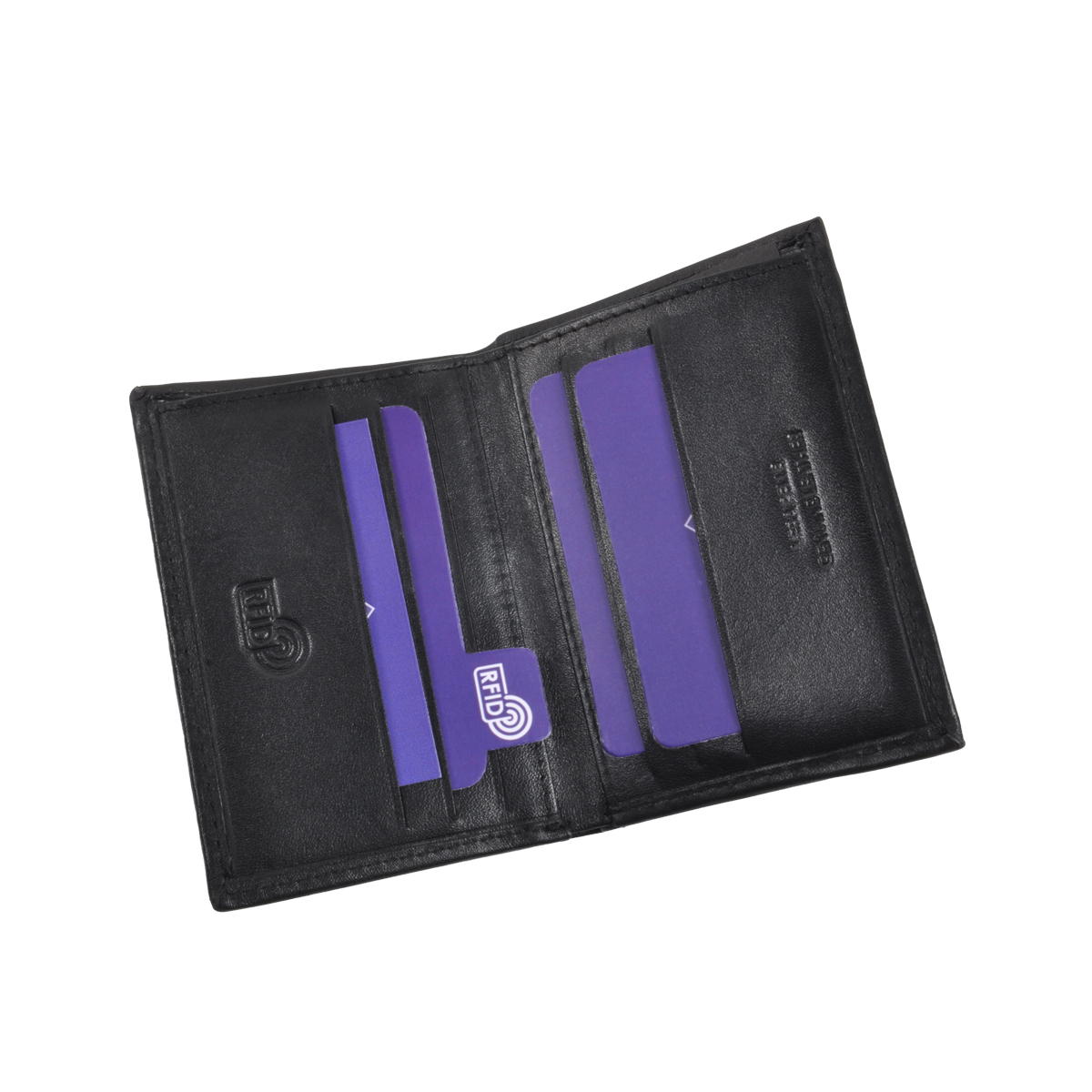 PORTAFOGLIO PORTACARTE 100%PELLE FIORENTINA