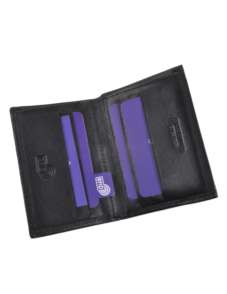 PORTAFOGLIO PORTACARTE 100%PELLE FIORENTINA