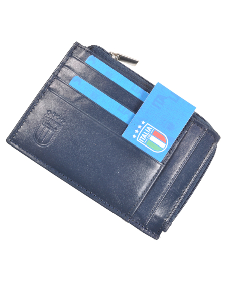 PORTAFOGLIO PORTACARTE 100%PELLE ITALIA