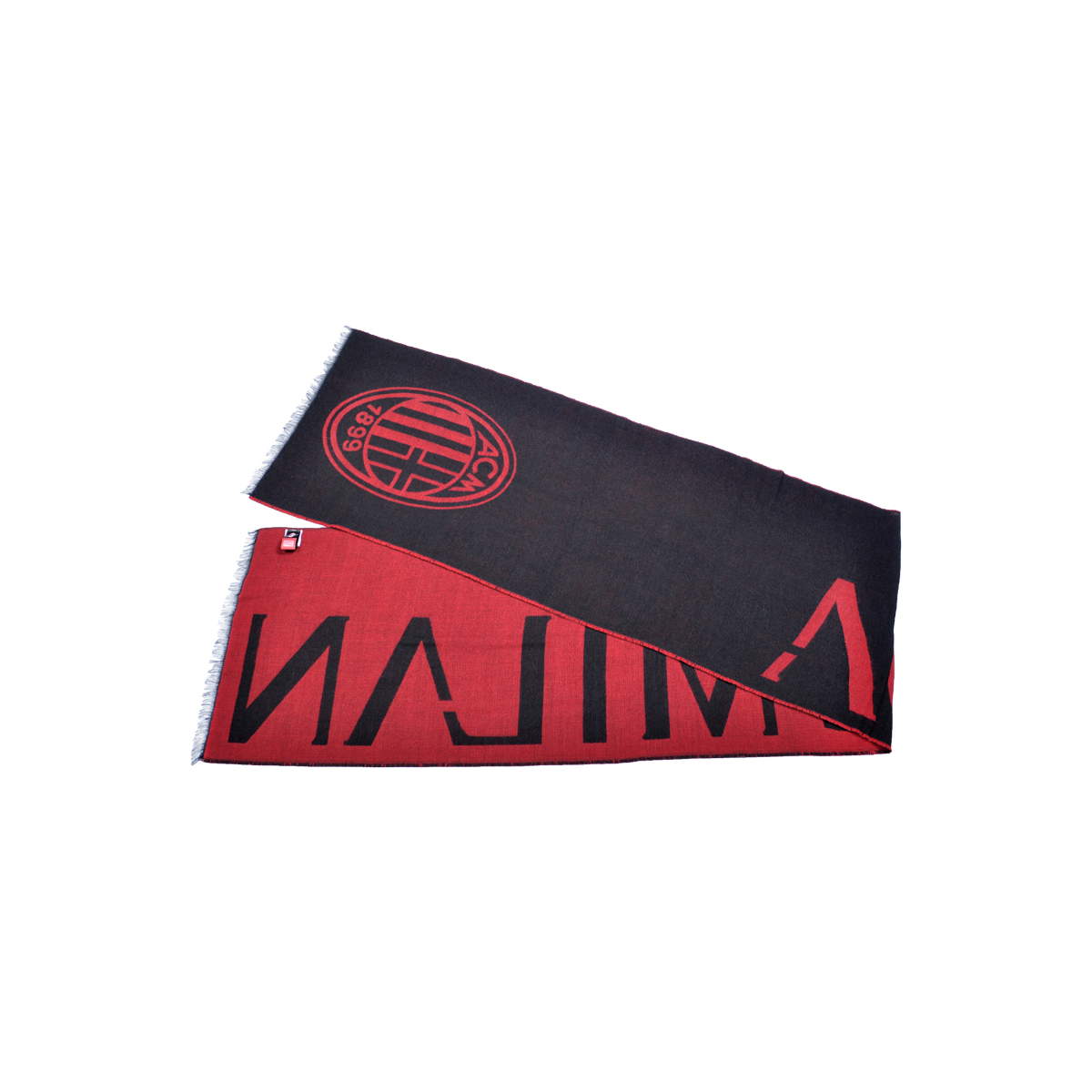 Sciarpa Logata Made In Italy In Box 50%pc 38%md 8%wo 4%wp Milan - Imma Italy