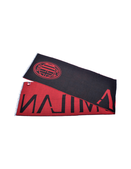 Sciarpa Logata Made In Italy In Box 50%pc 38%md 8%wo 4%wp Milan - Imma Italy