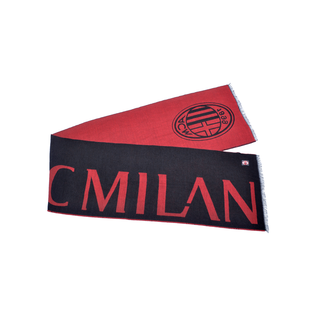 Sciarpa Logata Made In Italy In Box 50%pc 38%md 8%wo 4%wp Milan - Imma Italy