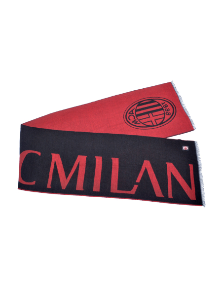 Sciarpa Logata Made In Italy In Box 50%pc 38%md 8%wo 4%wp Milan - Imma Italy