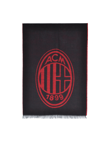 Sciarpa Logata Made In Italy In Box 50%pc 38%md 8%wo 4%wp Milan - Imma Italy