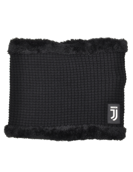 Set Cappello E Scaldacollo Maglia Nido D'ape E Pelliccetta 70%pc 30%pl Juventus - Imma Italy