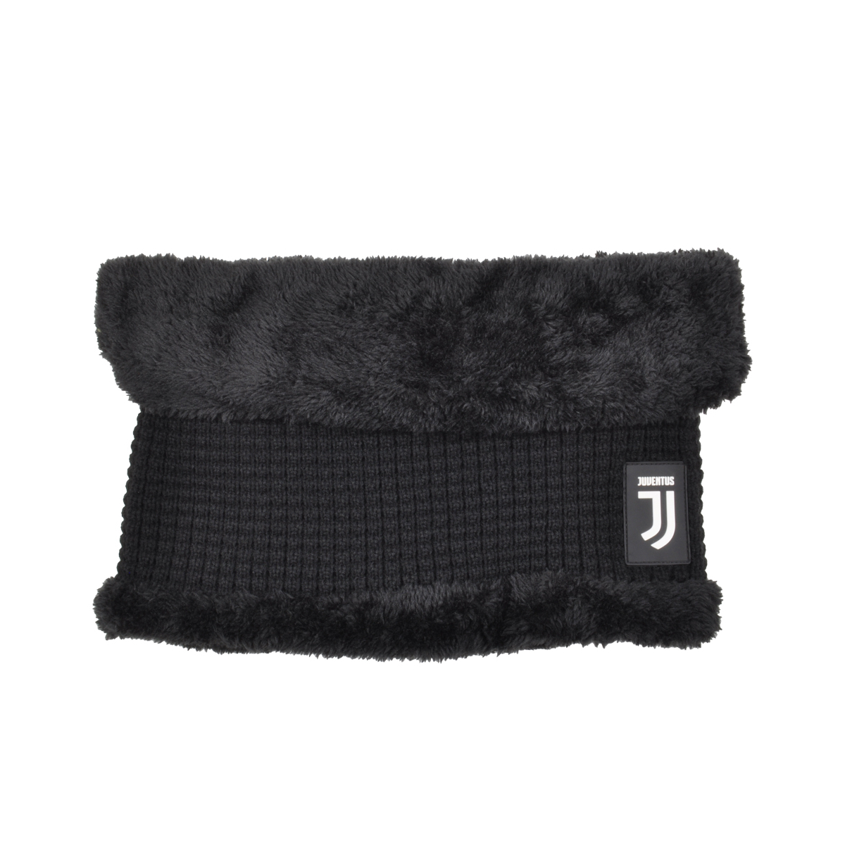 Set Cappello E Scaldacollo Maglia Nido D'ape E Pelliccetta 70%pc 30%pl Juventus - Imma Italy