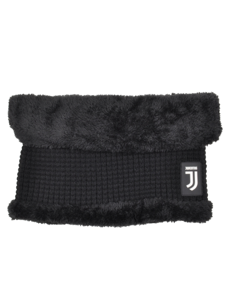 Set Cappello E Scaldacollo Maglia Nido D'ape E Pelliccetta 70%pc 30%pl Juventus - Imma Italy