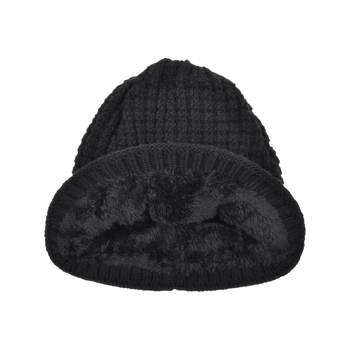 Set Cappello E Scaldacollo Maglia Nido D'ape E Pelliccetta 70%pc 30%pl Juventus - Imma Italy
