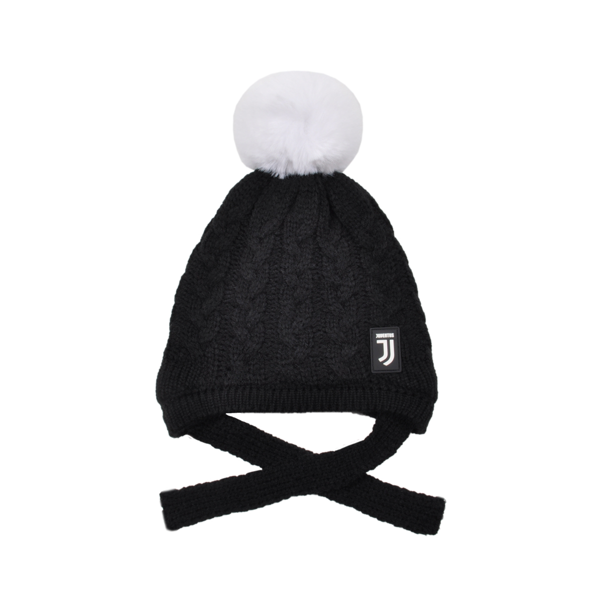 Cappello Ponpon Trecce Baby Juventus - Imma Italy