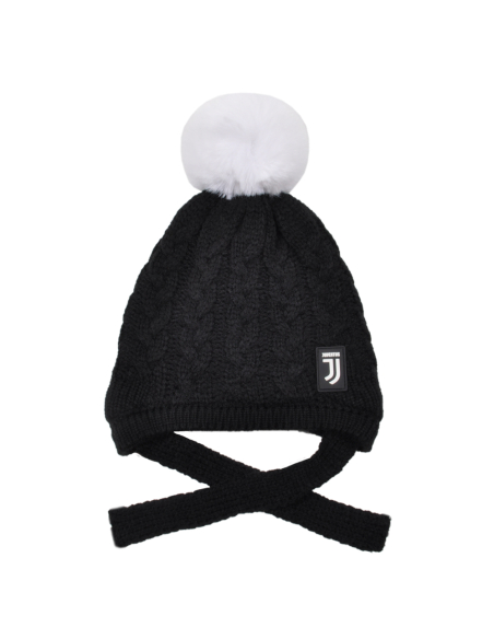 Cappello Ponpon Trecce Baby Juventus - Imma Italy