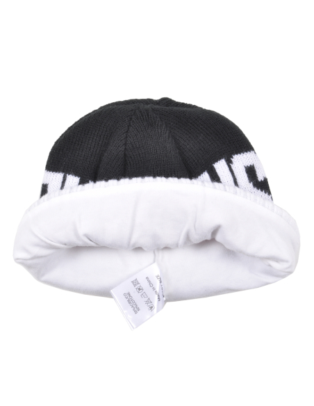 Cappello Cuffia A Maglia Jacquard Baby 50%pc 50%co Juventus - Imma Italy