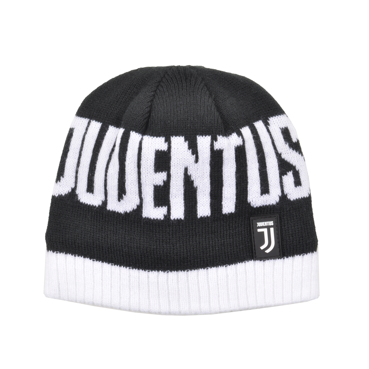 Cappello Cuffia A Maglia Jacquard Baby 50%pc 50%co Juventus - Imma Italy