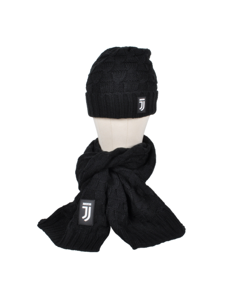 Set Cappello Skipper E Sciarpa 100%pc Juventus - Imma Italy