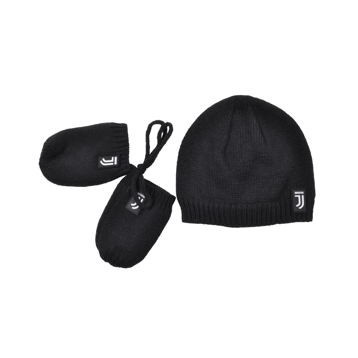 Cappello Maglia Baby Con Guanto Muffola 50%pc 50%pl Juventus - Imma Italy