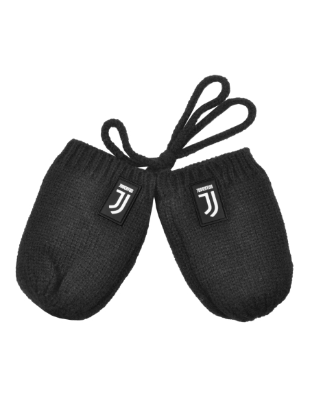 Cappello Maglia Baby Con Guanto Muffola 50%pc 50%pl Juventus - Imma Italy