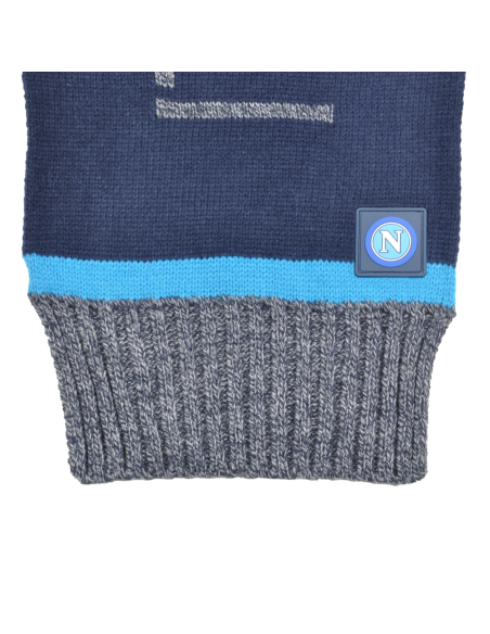 Sciarpa Jacquard 100%pc Enzo Castellano Ssc Napoli - Imma Italy