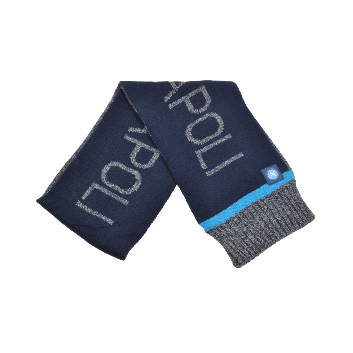 Sciarpa Jacquard 100%pc Enzo Castellano Ssc Napoli - Imma Italy