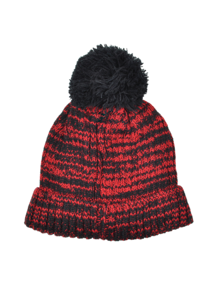 Cappello Ponpon Bicolore Baby 50%pc 50%co Milan - Imma Italy