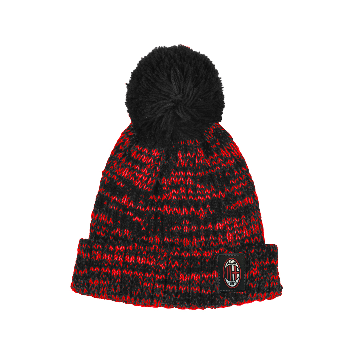 Cappello Ponpon Bicolore Baby 50%pc 50%co Milan - Imma Italy